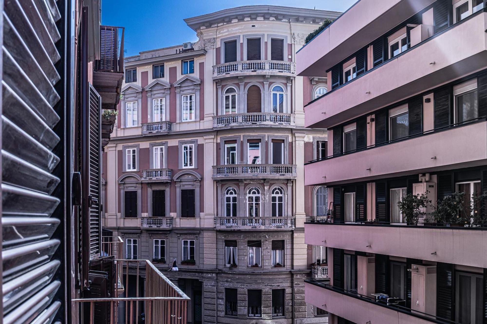 Rua De Mar Chiatamone Hotel Наполи Екстериор снимка